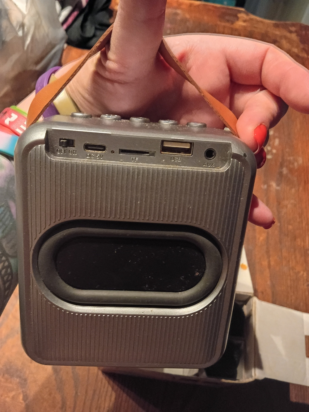 Source Unknown Pink Mini Karaoke Machine - Picture 5 of 6